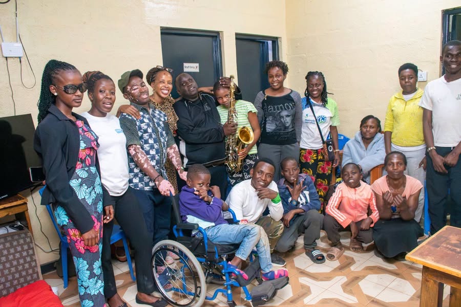 Community celebration with Africa Ability Trust