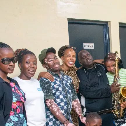 Community members celebrating together